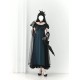 Faeries Daffodil Yoru Nova Peacock Blue One Piece(Reservation/Full Payment Without Shipping)